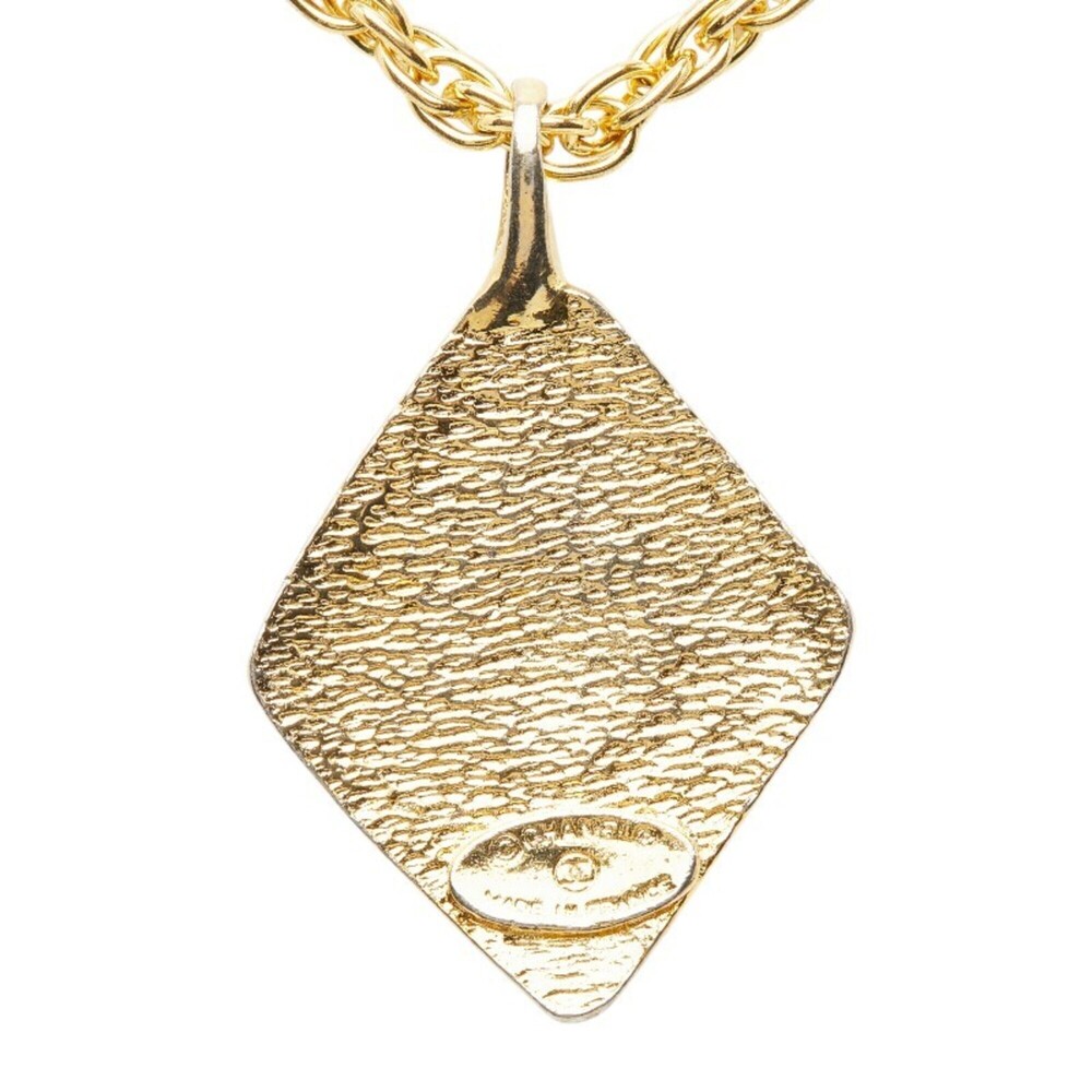 CHANEL Gold Logo Necklace - Picture 3 of 6